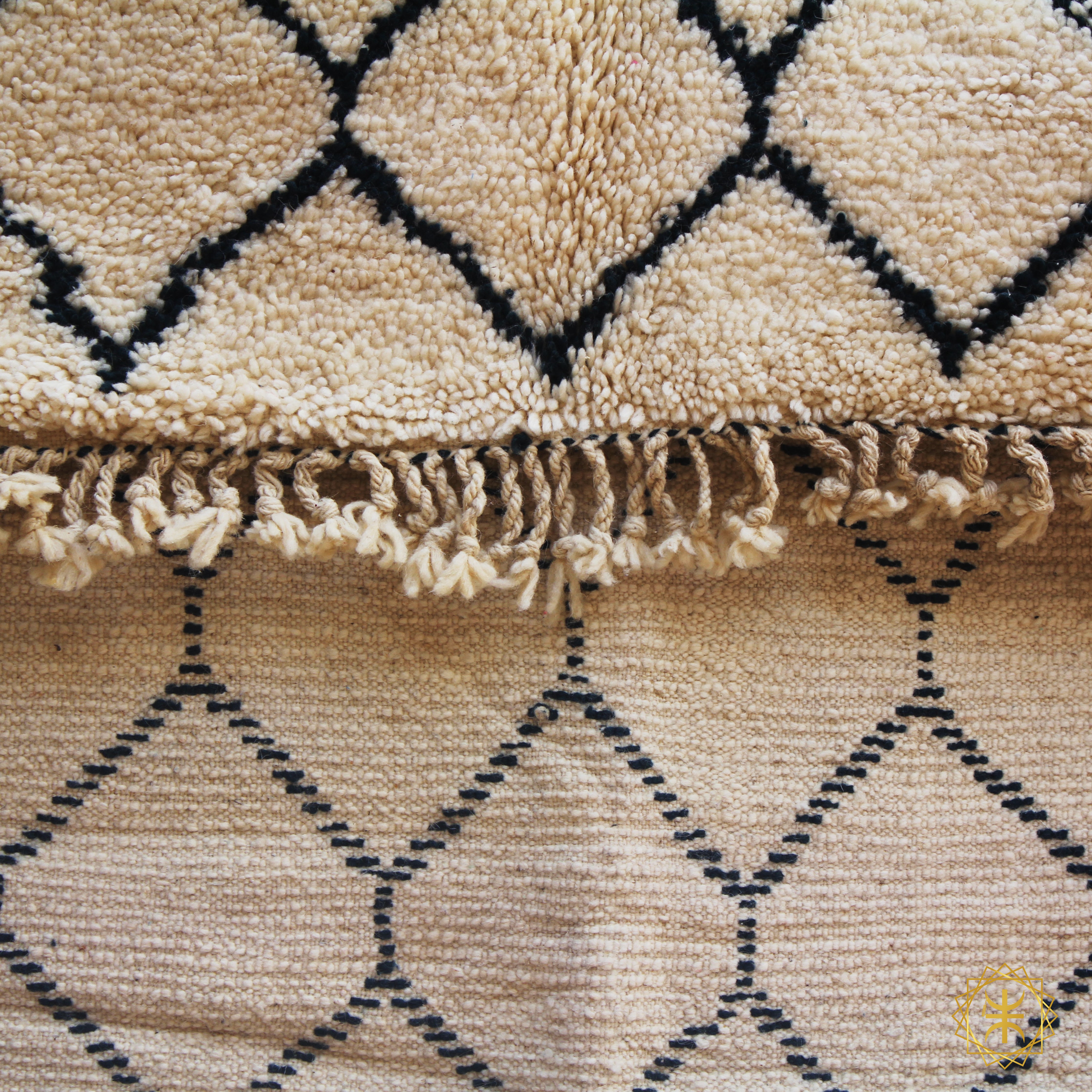 Vintage Beni Ourain Rug , Vintage Marmoucha , handmade rug , moroccan rug , berber rug , berber