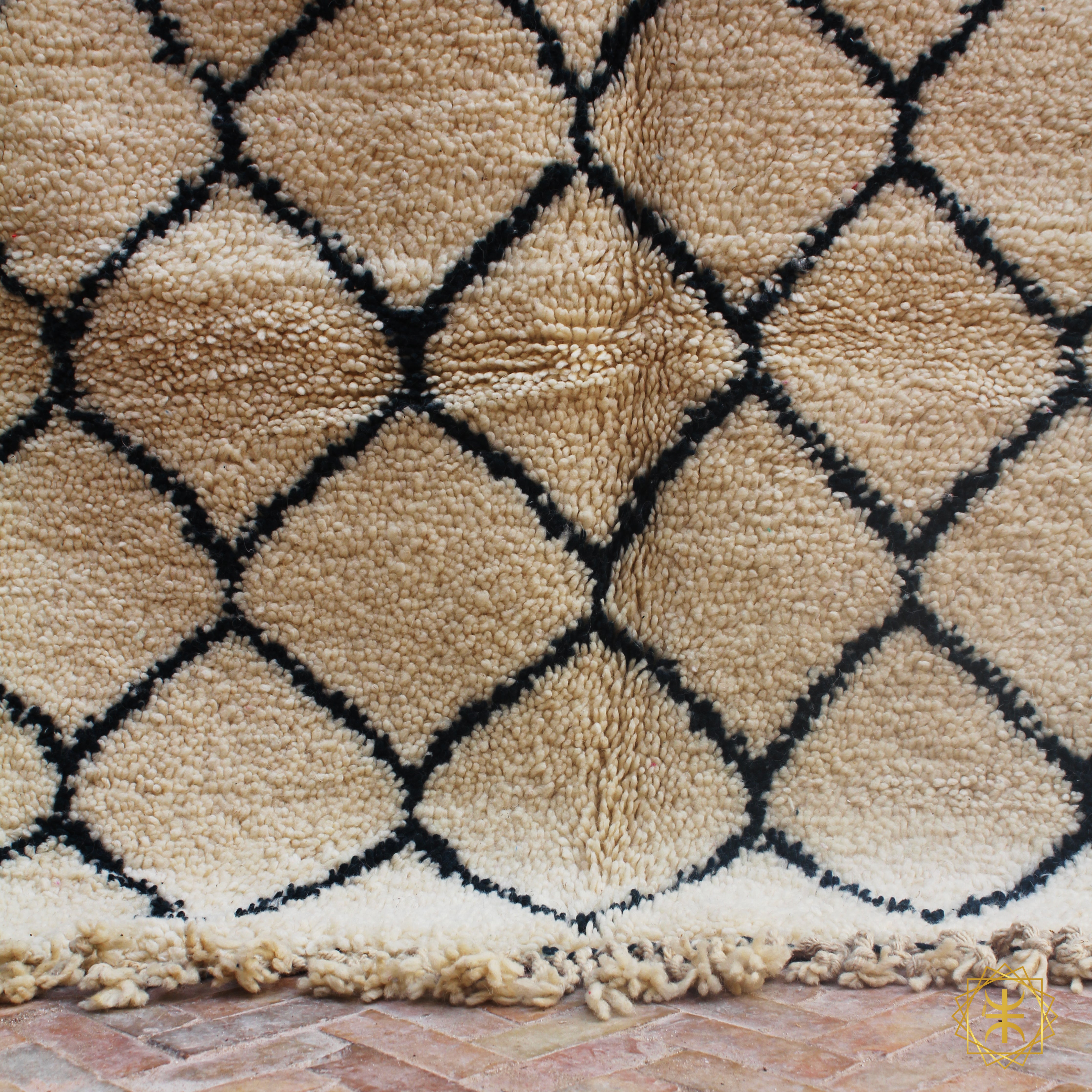 Vintage Beni Ourain Rug , Vintage Marmoucha , handmade rug , moroccan rug , berber rug , berber